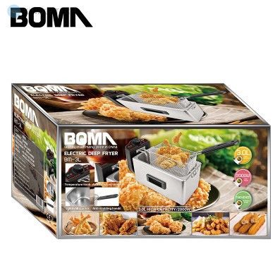 Фритюрниця для приготування картоплі фрі Boma BM-80 3 л.