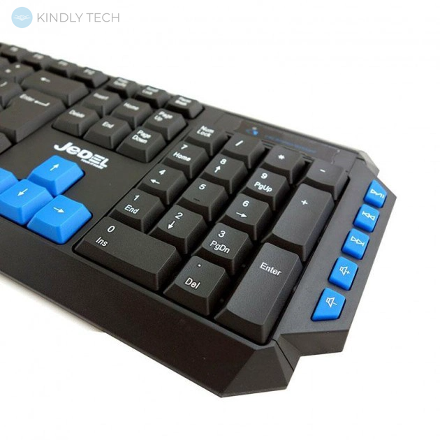 Бездротова комп'ютерна клавіатура з мишкою JEDEL WS880 2в1 комплект