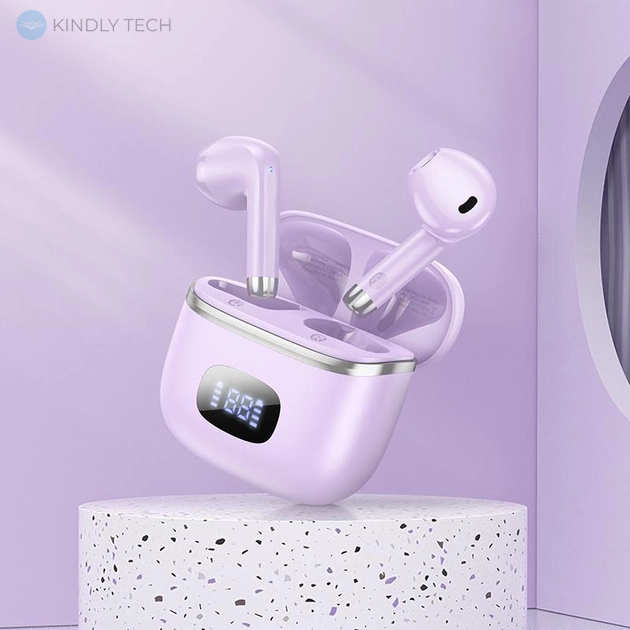 Бездротові навушники HOCO EQ1 Music guide, Фіолетовий