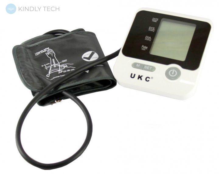 Тонометр автоматичний UKC BL-8034 для вимірювання тиску та пульсу