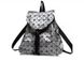 Спортивный женский геометрический рюкзак, Bao Bao Geometric Issey Miyake Silver Style