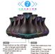 Большой увлажнитель воздуха-ночник Humidifier с подсветкой 7 цветов (темное дерево)