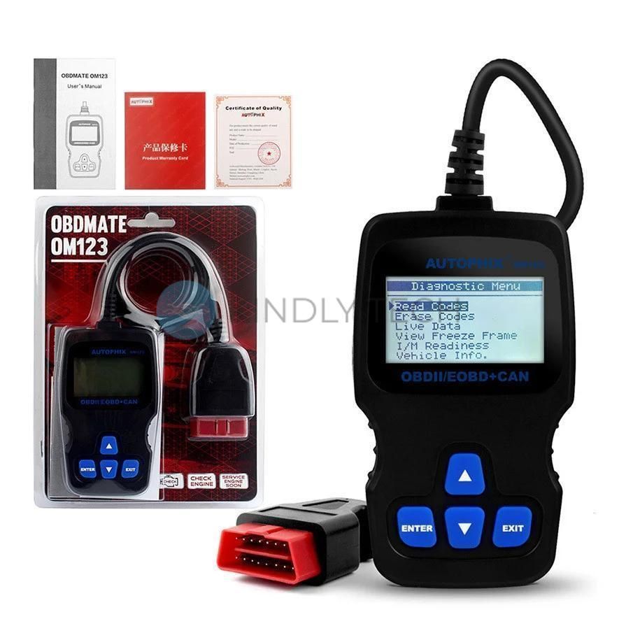 Автосканер OBD OM123