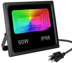 Прожектор SMART LED 50W IP66 RGB bluetooth з додатком для керування
