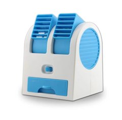 Настольный мини кондиционер Conditioning Air Cooler USB, Blue