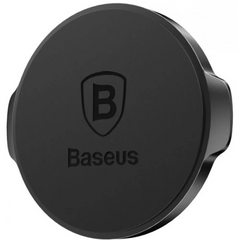 Автодержатель магнитный на клейкой основе - Baseus (SUER-C01) Small Ears Series - Black