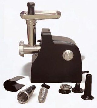 Електрична Мясорубка-комбайн Top Kithen SH07730, 3800 Вт, чорний