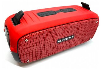 Портативная беспроводная Bluetooth колонка Hopestar A21, Red