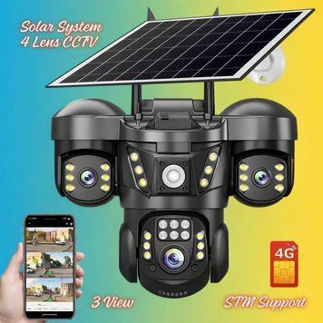 Камера відеоспостереження JNice JE-1827 Wi-Fi IP 16 МП 4K для вуличного використання