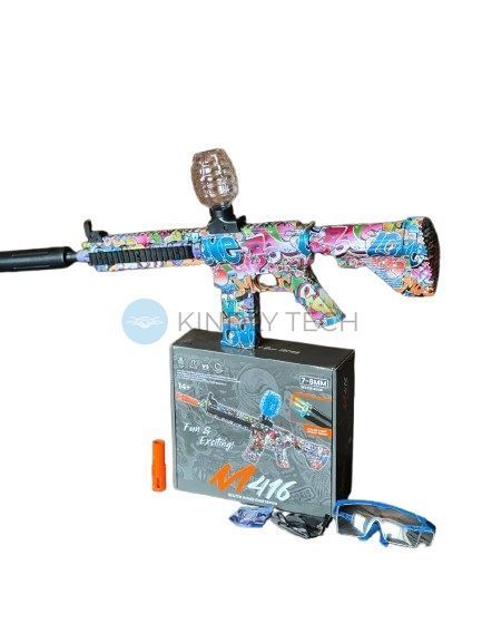 Автомат для мальчиков Орбибольный с гелевыми шариками Water gun M416