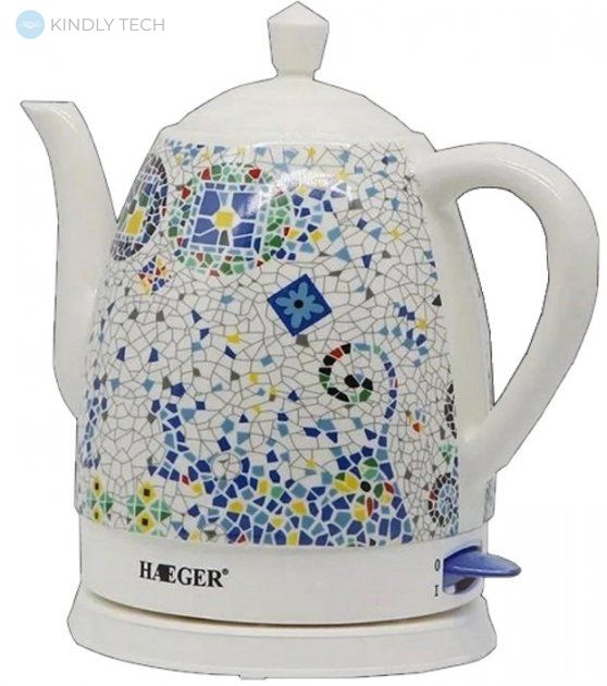 Електричний керамічний чайник HAEGER HG-7837 1.5 л