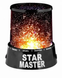 Нічник-проектор зоряного неба Star Master чорний
