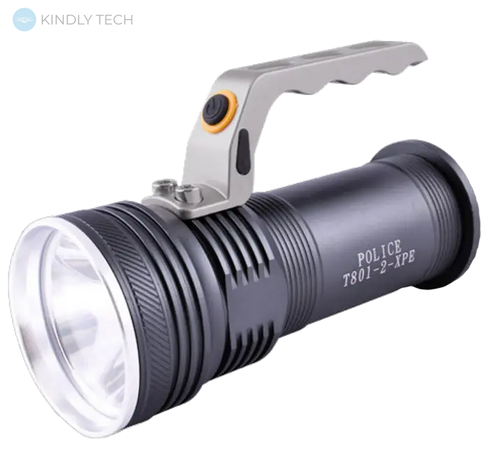 Потужний ліхтар прожектор Police BL-T801 переносний ручний ліхтарик із зумом