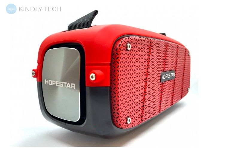 Портативная беспроводная Bluetooth колонка Hopestar A21, Red