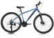 Велосипед гірський з алюмінієвою рамою Konar KA-27.5"17 передні амортизатори, Синій/чорний