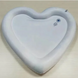 Розвиваючий надувний дитячий водяний килимок для малюків у формі серця