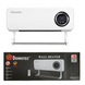 Настінний тепловентилятор Domotec MS-5963 White 2000 Вт з пультом керування, LED-дисплеєм та режимом "Зима/Літо"