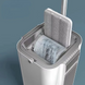 Швабра лентяйка с ведром для уборки Bucket Set автоматическим отжимом и двойной фиксацией + 2 насадки