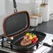 Сковорода-гриль подвійна з антипригарним покриттям Double grill PAN 32 см