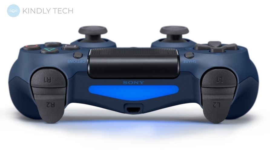 Бездротовий джойстик Sony PS 4 DualShock 4 Wireless Controller, Темно синій