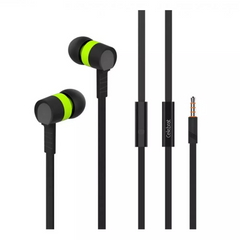 Дротові навушники вкладиші 3.5mm — Celebrat D2 — Green