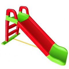 Горка детская Doloni игровые комплексы(140 см.), Зеленый-красный