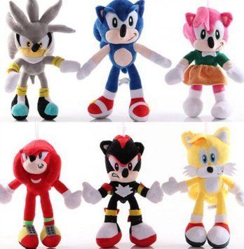 Їжачок м&rsquo;яка іграшка з &laquo;Sonic the Hedgehog&raquo; 28 см в асортименті