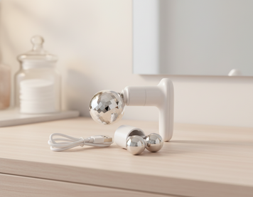 Портативний масажер для обличчя Mini Massager 6 режимів 500 мАг