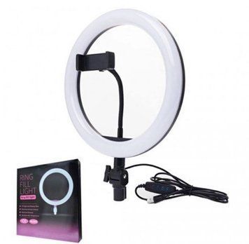 Кільцева лампа для фото та відеозйомки Ring Fill Light 26 см