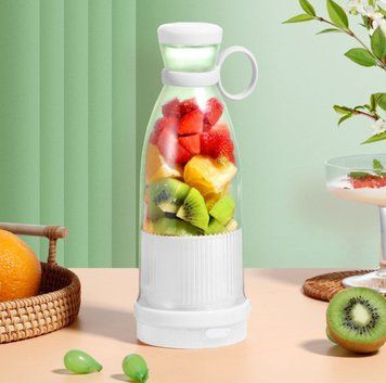 Аккумуляторный блендер бутылка Mini Juicer 380мл