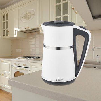 Електрочайник Maestro MR-030 1,7л 2200Вт метал White
