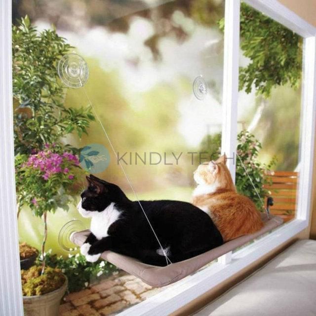 Підвісна котяча лежанка Sunny Seat Window Mounted