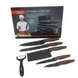 Набор Кухонных ножей с овощечисткой (6 предметов) Bass B6881