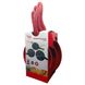 Набір сковорідок Top Kitchen TK00092 (20 см, 24 см, 28 см) мармурове покриття, Red