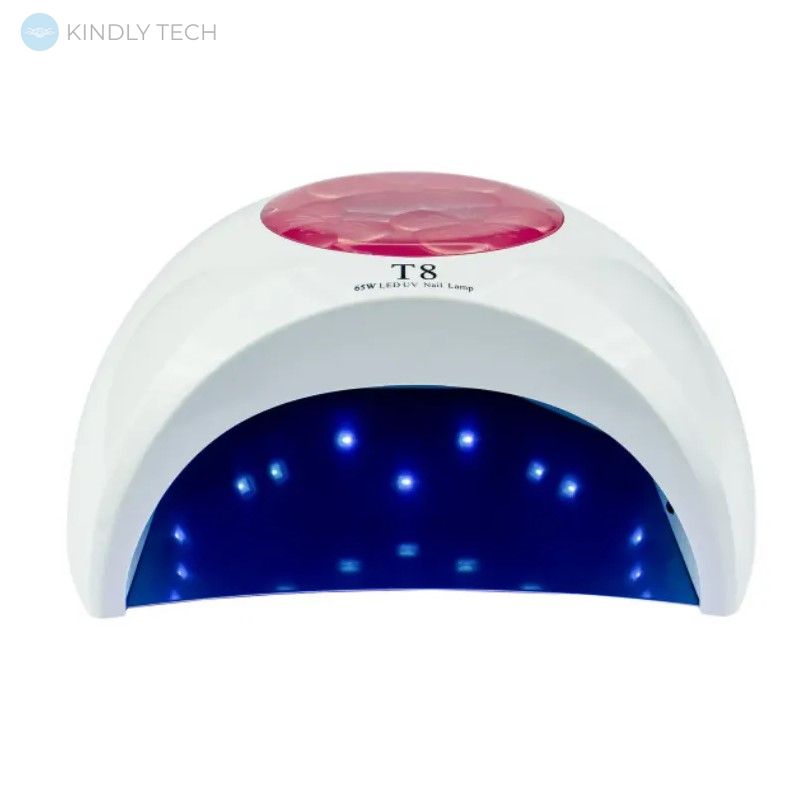 Настольная UV/LED лампа для маникюра SUN T8, Розовая