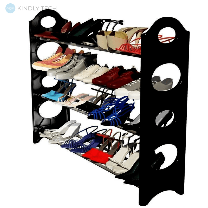 Полку для взуття Shoe rack (4 полки, 16 пар)