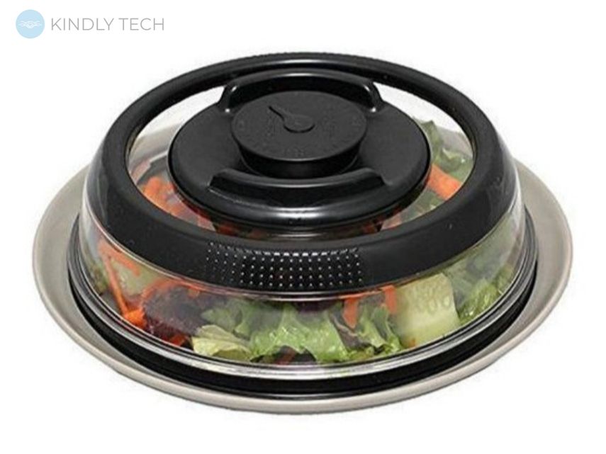 Вакуумная многоразовая крышка для пищевых продуктов Vacuum Food Sealer 19 см