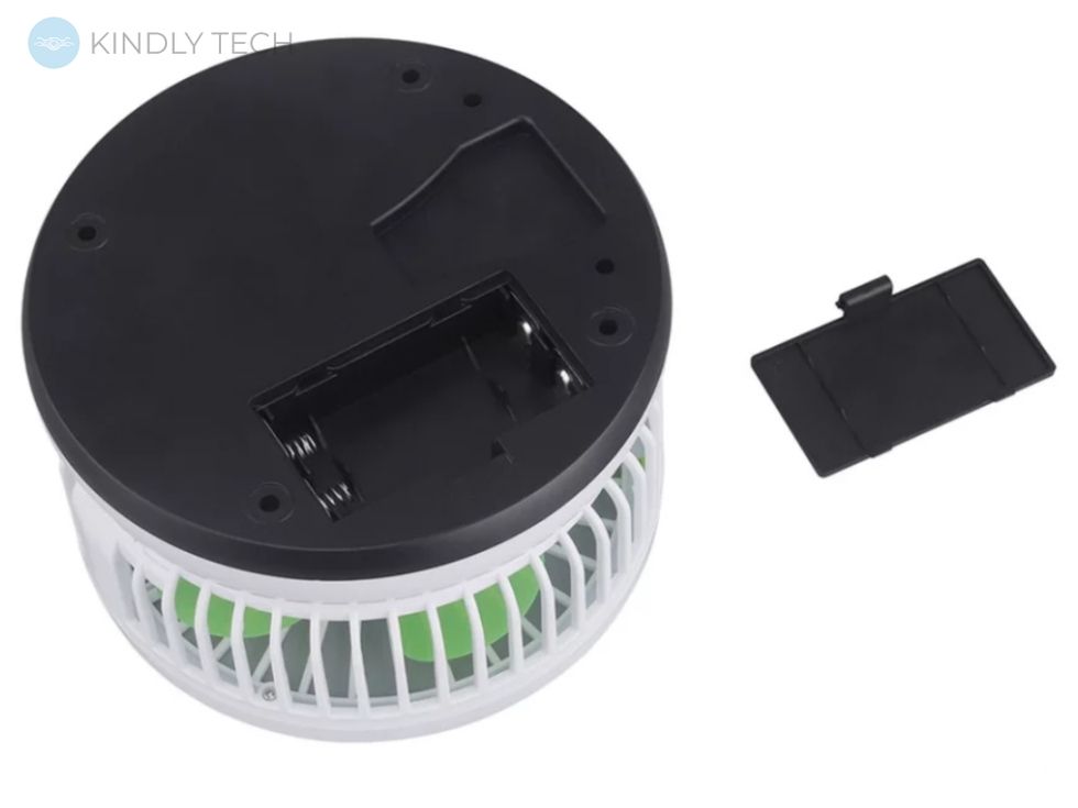Вентилятор портативний настільний з LED підсвічуванням 3 швидкості YT-M2026