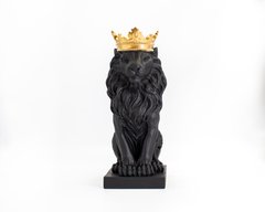 Бюст Льва с короною (чёрный), Чорний