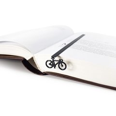Закладка для книг «Велосипед» (чёрный), Чорний
