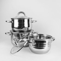 Набор посуды Maestro 6 предметов (2л,3л,4л) MR-2020-6M