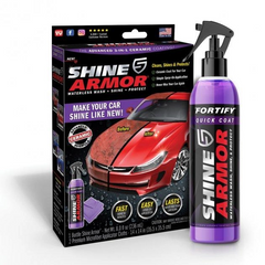 Полироль Shine Armor спрей против царапин для кузова авто + салфетка для полировки