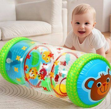 Надувний барабан для малюків Baby Inflatable Crawling Drum