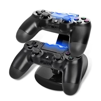 Зарядная подставка док - станция для PS4 UKC World Game Charging Stand для двух джойстиков