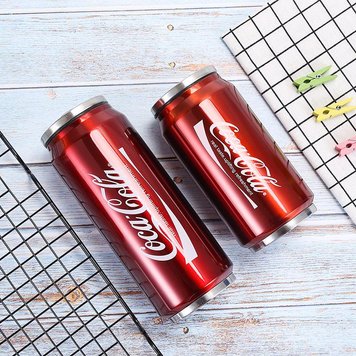 Термокружка в дизайне Coca Cola 500 red