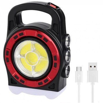 Акумуляторний світлодіодний ліхтар 6678С-3LED+5COB