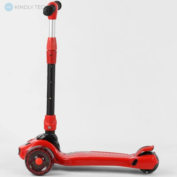 Самокат дитячий Scooter ARG-2020 триколісний, Червоний
