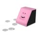 Скарбничка жує монети з обличчям Musical Face Bank рожева