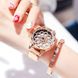 Жіночі подарункові годинники Rotation Watch Золоті