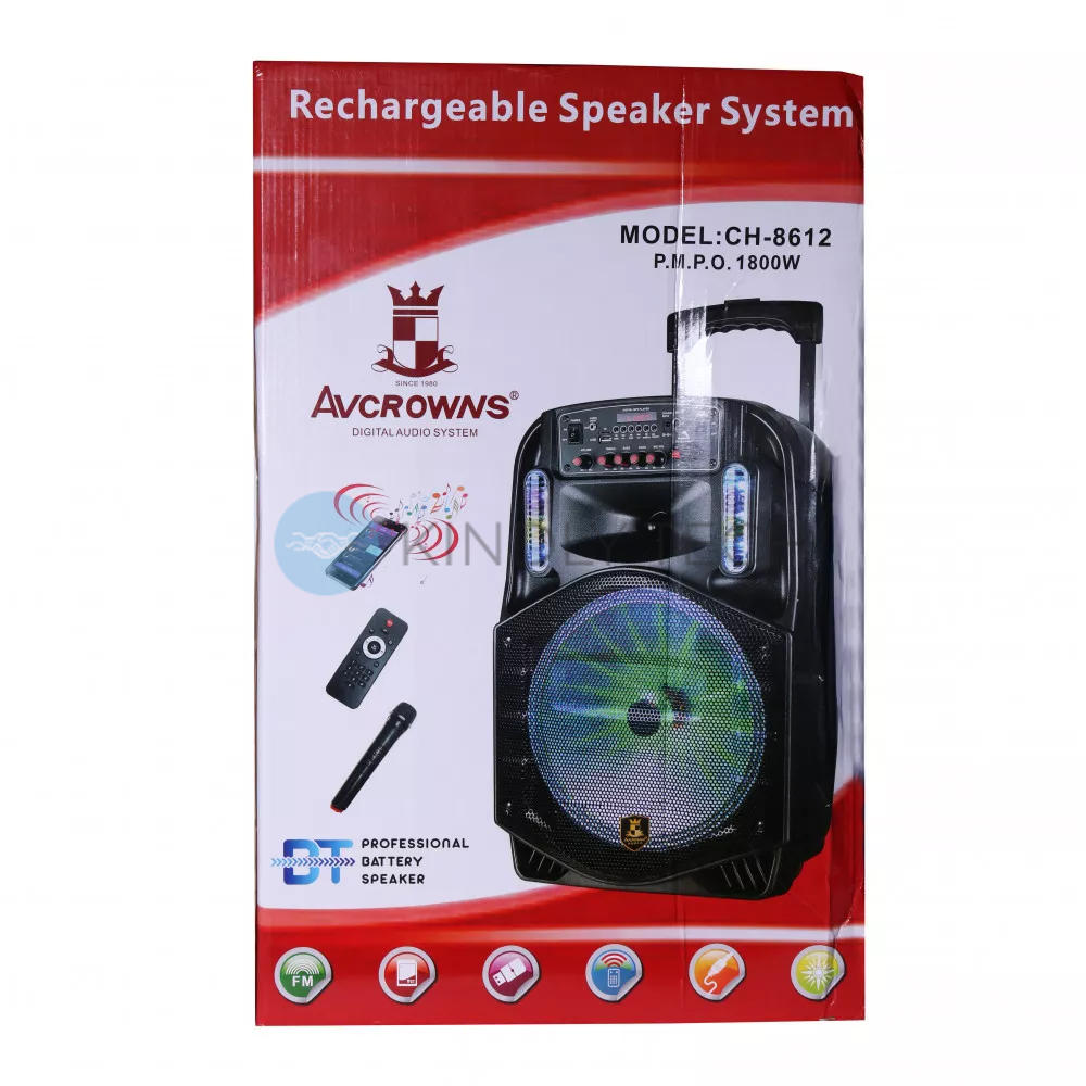 Акустична Bluetooth система CH-8612